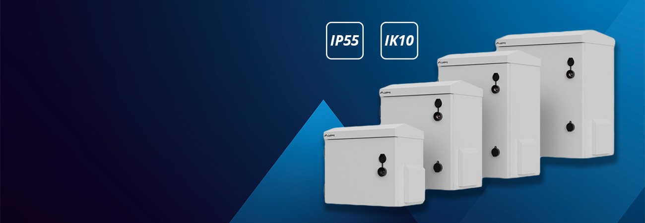 Dulapuri noi de rack de 10", IP 55