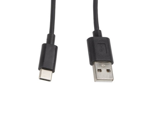 USB-C(M)-&gt;USB-A(M) 2.0 CABLU 1M NEGRU LANBERG NEGRU