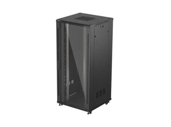 DULAP DE INSTALARE RACKMOUNT 19" 37U 800X800 NEGRU STICLA USA LANBERG (PACHET PLAT)