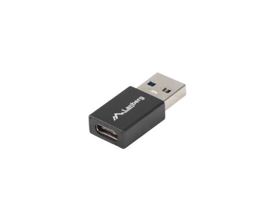 USB-C(F) 3.1-&gt;USB-A(M) ADAPTOR NEGRU LANBERG