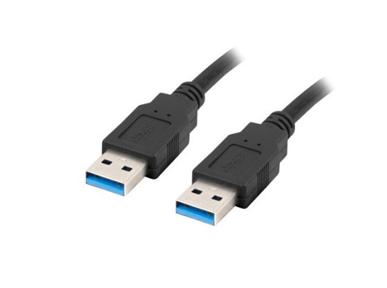CABLU USB-A M/M 3.0 1M NEGRU LANBERG