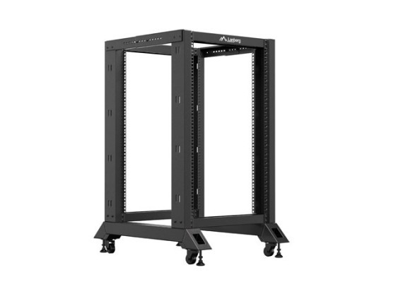 RAFT DESCHIS 18U 600X800 NEGRU LANBERG