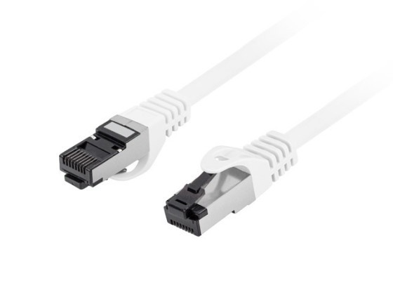 PATCHCORD CAT.8.1 S/FTP LSZH CU 1M ALB FLUKE A TRECUT LANBERG