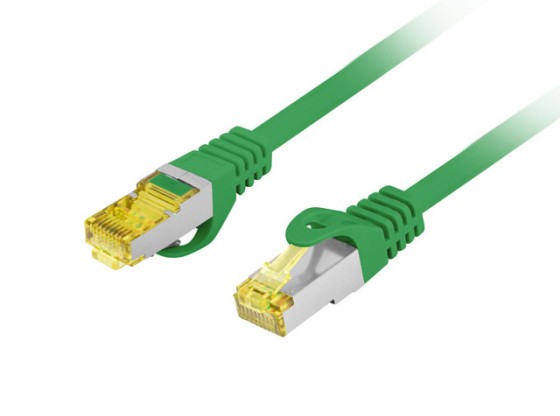 PATCHCORD CAT.6A S/FTP LSZH CU 5M VERDE FLUKE TRECUT LANBERG
