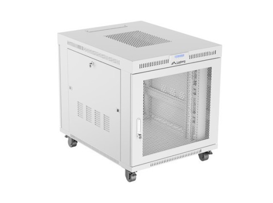DULAP DE INSTALARE RACKMOUNT 19" 15U 800X1000 GRI LCD PERFORAT UȘĂ LANBERG (PACHET PLAT)