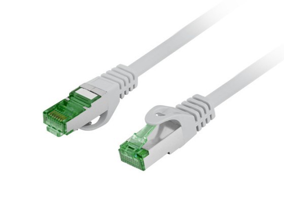 PATCHCORD CAT.7 S/FTP LSZH CU 15M GRI FLUKE TRECUT LANBERG
