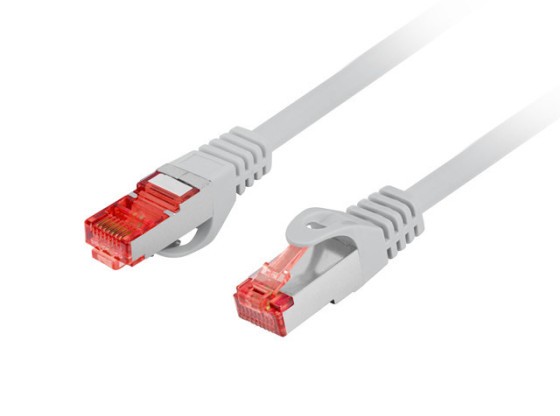 PATCHCORD CAT.6 S/FTP LSZH CU 20M GRI FLUKE TRECUT LANBERG