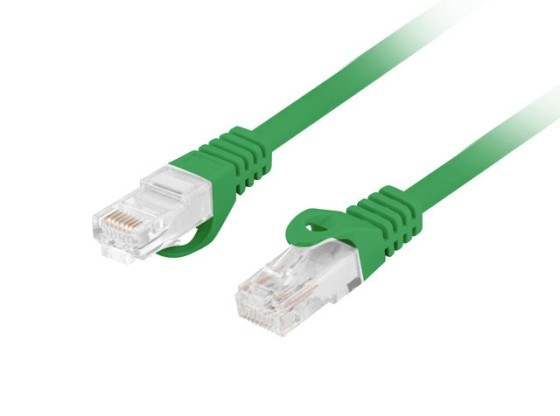 PATCHCORD CAT.6 UTP LSZH CU 5M VERDE FLUKE TRECUT LANBERG