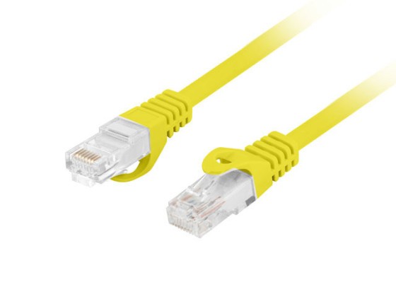 PATCHCORD CAT.6 UTP LSZH CU 10M GALBEN FLUKE TRECUT LANBERG