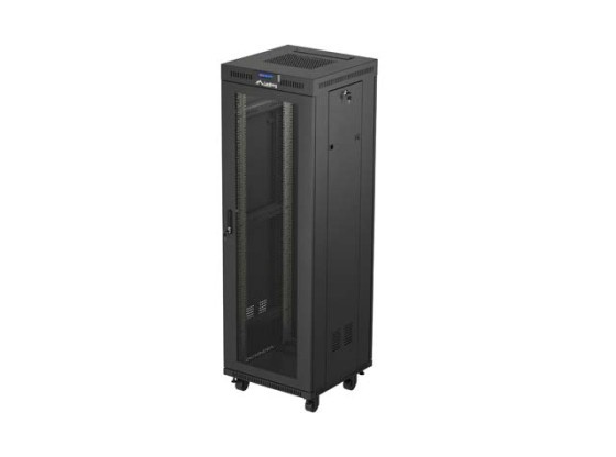 DULAP DE INSTALARE RACKMOUNT 19" 37U 600X600 NEGRU LCD PERFORAT UȘĂ LANBERG (PACHET PLAT)