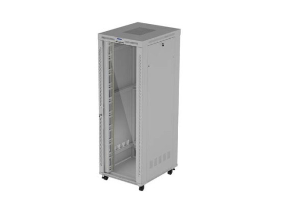 DULAP DE INSTALARE RACKMOUNT 19" 47U 800X1000 GRI UȘĂ DE STICLĂ LCD LANBERG (PACHET PLAT) V2