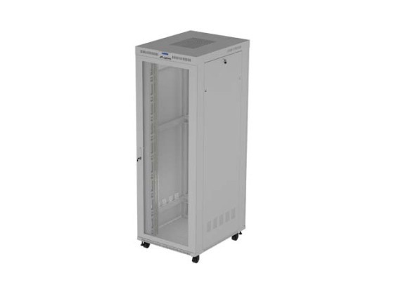 RACK DE INSTALARE 19" 47U 800X1000 GRI LCD PERFORAT UȘĂ LANBERG (PACHET PLAT) V2