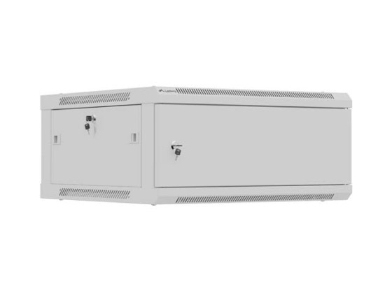 RACK DE INSTALARE 19" 4U 600X600 GRI METALIC UȘĂ LANBERG (PACHET PLAT)