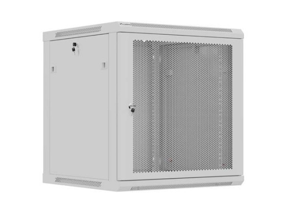 RACK DE INSTALARE 19" 12U 600X600 GRI PERFORAT UȘĂ LANBERG (PACHET PLAT)