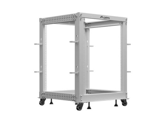 RACK DESCHIS 19" 15U 600X600-1100 REGLABIL GRI LANBERG