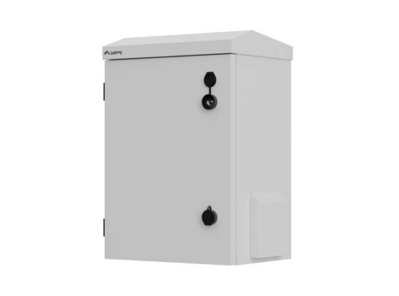 DULAP RACK DE 10", PENTRU MONTARE PE PERETE/STÂLP, IP55, ERMETIC, 340X250X500, GRIS, LANBERG (ASAMBLAT)