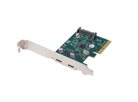 CARD PCI EXPRESS X1->2X USB-C 3.2 GEN 2X1 LOW PROFILE LANBERG