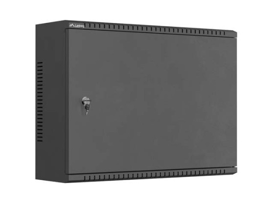 Carcasă de instalare TPR de 19", cu placă din plasă, 560 x 420 x 180, negru, LANBERG (asamblată)