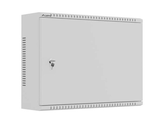 Carcasă de instalare TPR de 19", cu placă din plasă, 560 x 420 x 180, gri, LANBERG (asamblată)