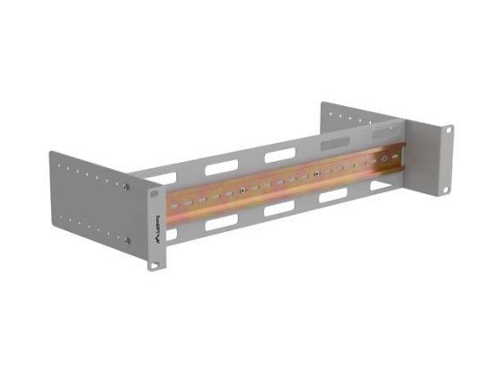 ȘINĂ DE MONTARE DIN TS-35 19" 2U GRIS LANBERG