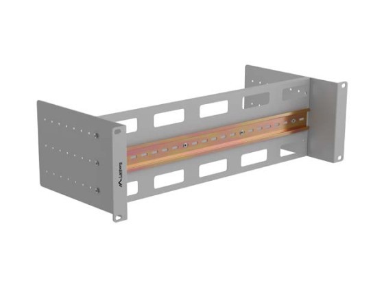 ȘINĂ DE MONTARE DIN TS-35 19" 3U GRIS LANBERG