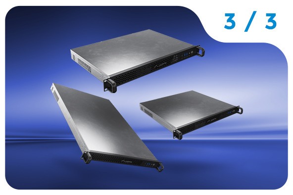 Carcase pentru servere 1U RACK