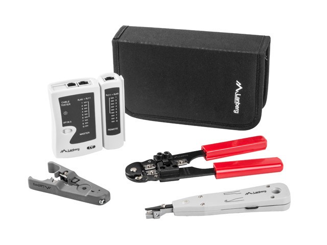 SET DE INSTRUMENTE DE REȚEA ȘI TESTER LANBERG