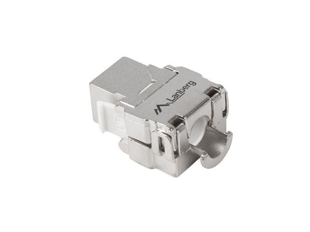 KEYSTONE MODULE TOOLLESS RJ45->LSA CAT.6A FTP 180° LANBERG
