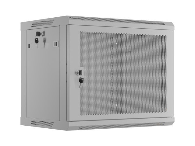 RACK DE INSTALARE 19" 9U 600X450 GRI PERFORAT UȘĂ LANBERG (PACHET PLAT)