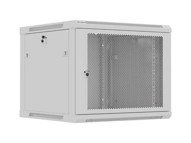 RACK DE INSTALARE 19" 9U 600X600 GRI PERFORAT UȘĂ LANBERG (PACHET PLAT)