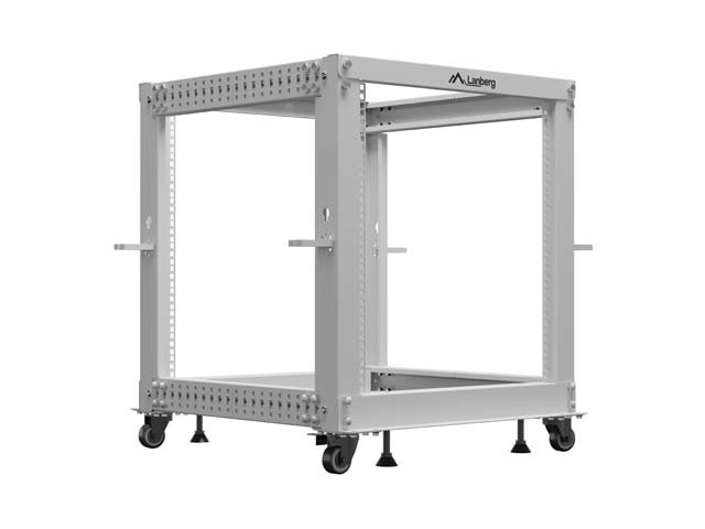 RACK DESCHIS 19" 12U 600X600-1100 REGLABIL GRI LANBERG
